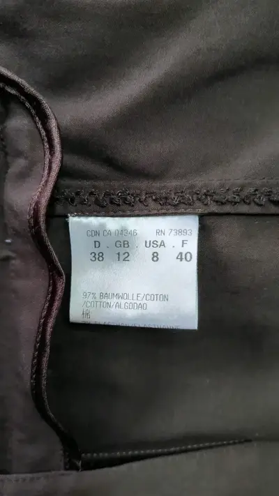 Blazer marrón Hauber con detalles bordados - miniatura 6