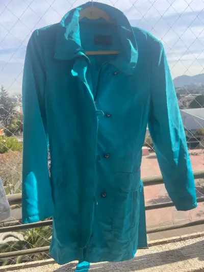 Abrigo azul Ma Griffe para mujer - miniatura 1