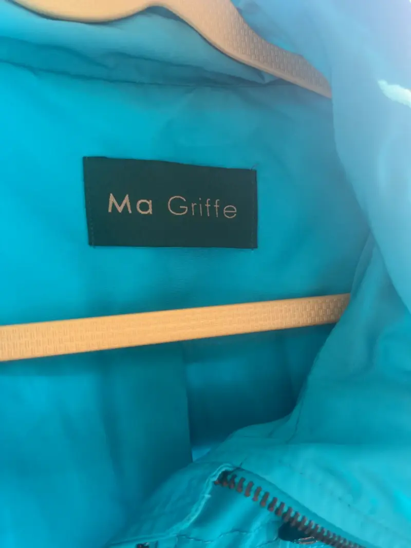 Abrigo azul Ma Griffe para mujer - 2