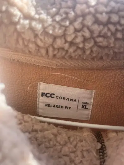 Polar beige con cierre medio para hombre - miniatura 2