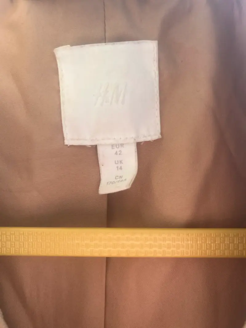 Blazer de pana beige para mujer - 3