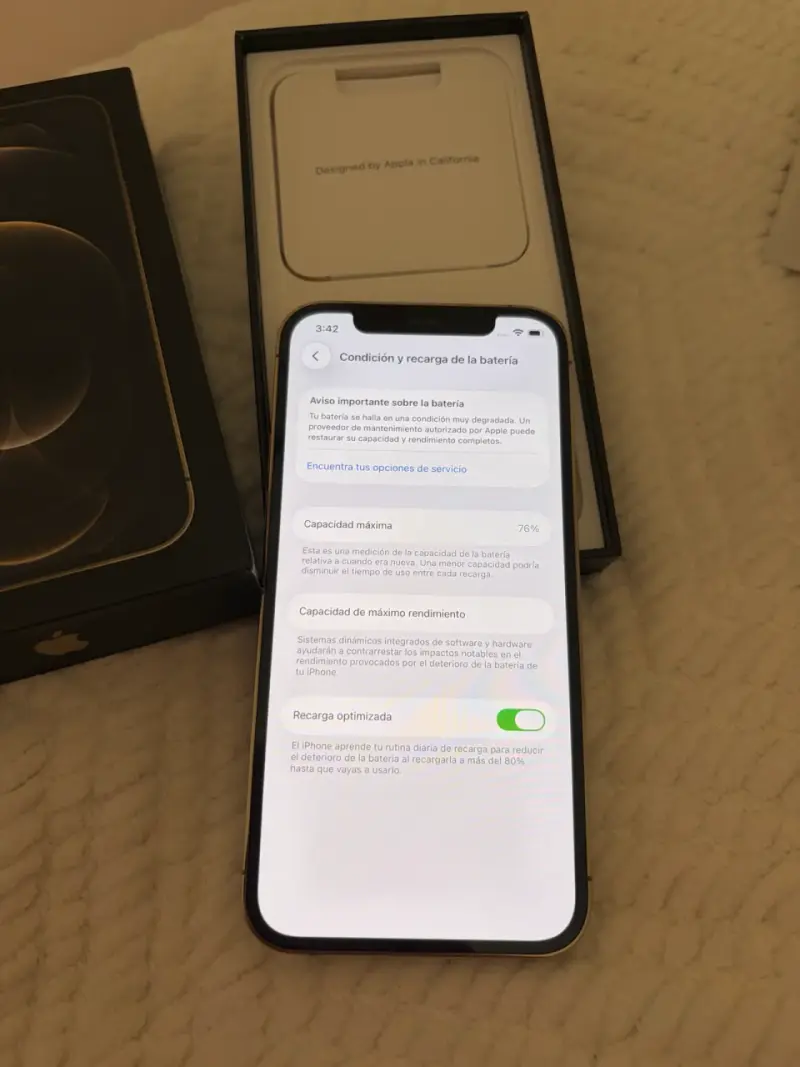 iPhone 12 Pro 128GB Gold - 4