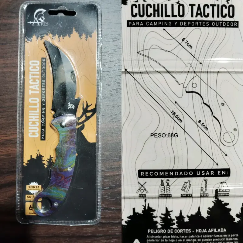 cuchillos tácticos para camping - 6
