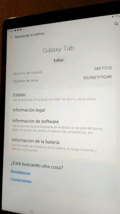 Tablet Samsung Galaxy Tab A 10.1 pulgadas - miniatura 3