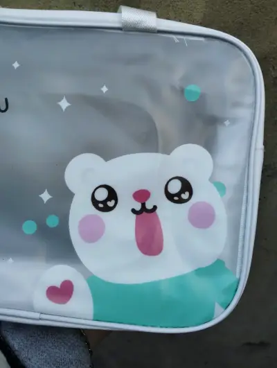 Bolso transparente con diseño de oso - miniatura 5