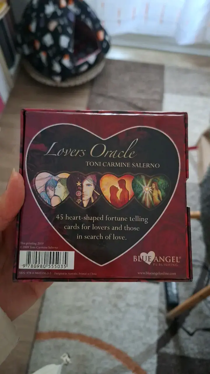 Cartas adivinatorias Lovers Oracle en forma de corazón - 2