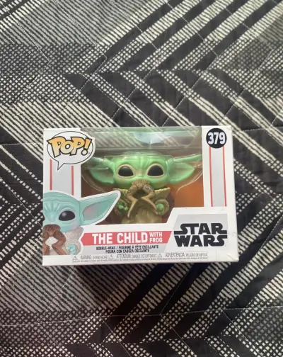 Funko Pop The Child con rana Star Wars - miniatura 1