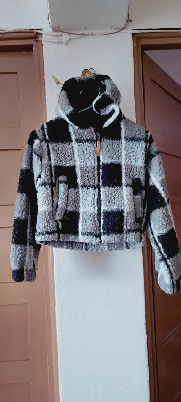 Chaqueta de chiporro con diseño a cuadros - 2
