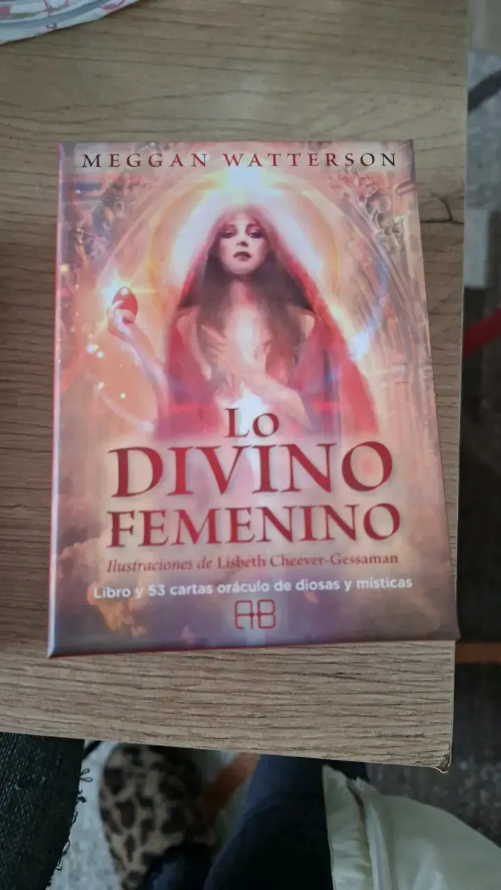 Libro y cartas oráculo Lo Divino Femenino - 1