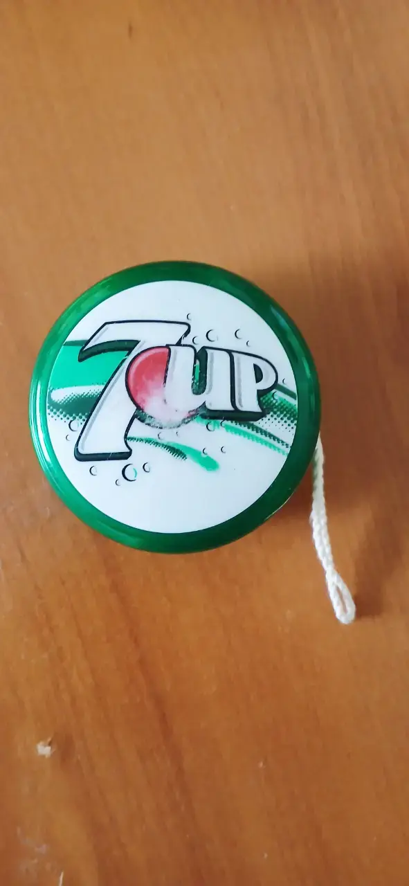 Yoyo 7Up coleccionable verde - 2