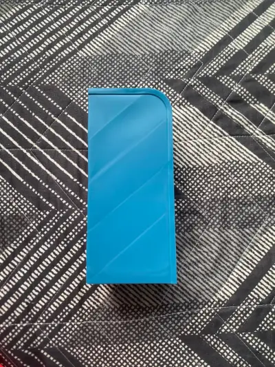 Organizador de escritorio azul de plástico - miniatura 2