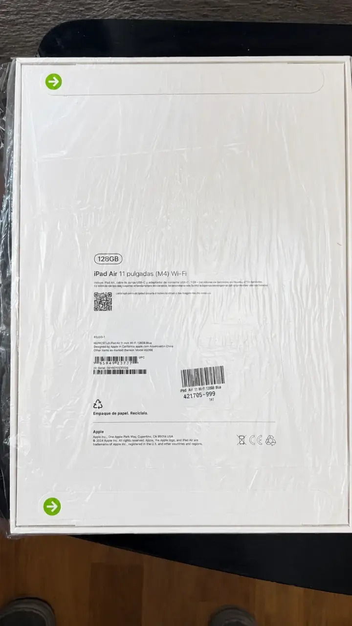 iPad Air 11" M4 128GB -2026 - Nuevo y Sellado - 2