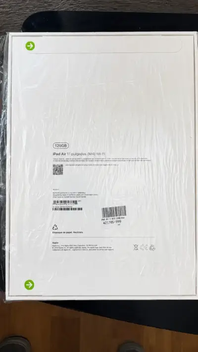 iPad Air 11" M4 128GB -2026 - Nuevo y Sellado - miniatura 2