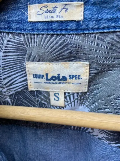 Camisa de mezclilla azul jeans - miniatura 2