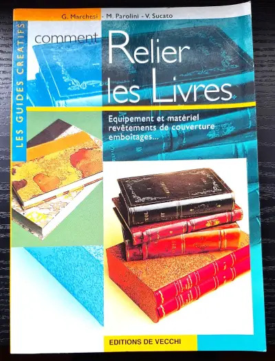 Libro Guía  para encuadernar libros, en Francés - miniatura 1
