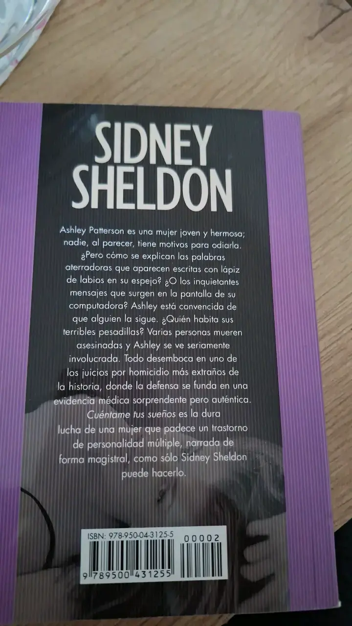 Libro 'Cuéntame tus sueños' de Sidney Sheldon - 2