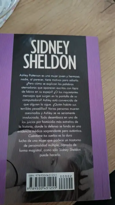 Libro 'Cuéntame tus sueños' de Sidney Sheldon - miniatura 2