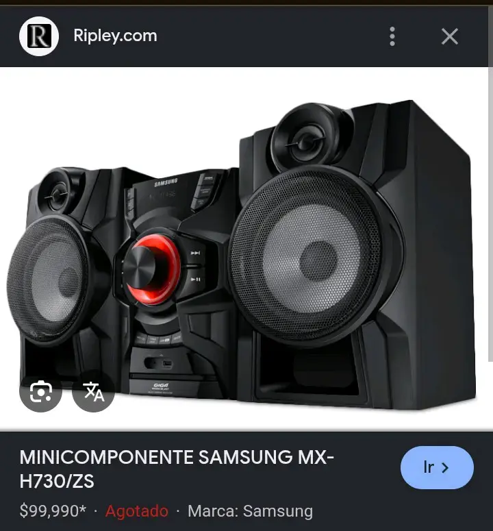 Sistema de sonido Samsung Giga con luces LED - 3