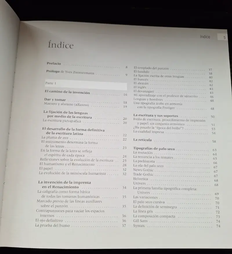 Libro 'Reflexiones sobre signos y caracteres' de Adrian Frutiger - 3