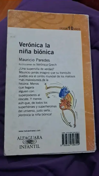 Libro infantil 'Verónica la niña biónica' - miniatura 2