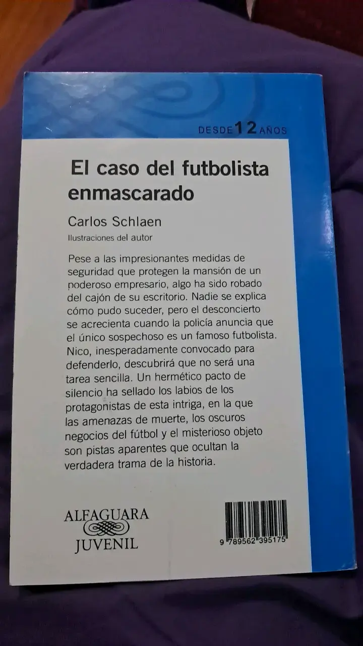 Libro El caso del futbolista enmascarado - 2