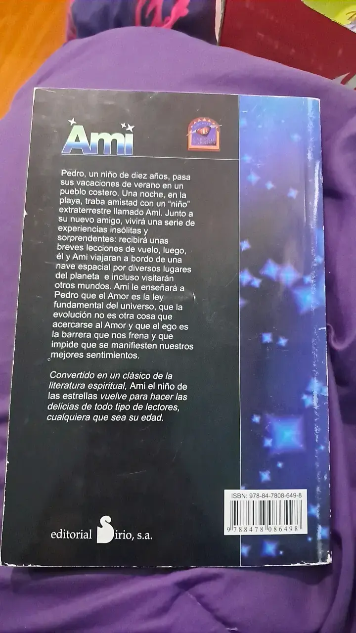 Libro 'Ami, el niño de las estrellas' de Enrique Barrios - 2