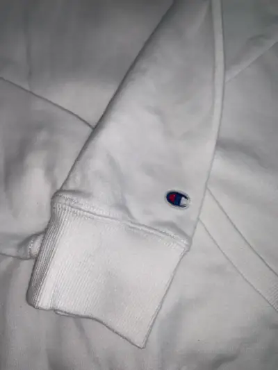 Polerón blanco Champion Talla 12 - miniatura 3