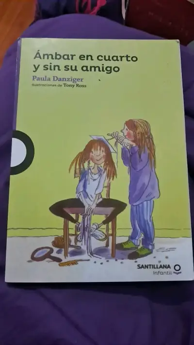 Libro infantil Ámbar en cuarto y sin su amigo - miniatura 1