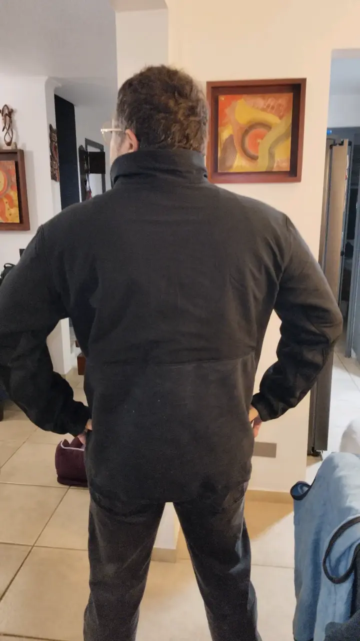 Chaqueta Columbia negra para hombre en buen estado - 1