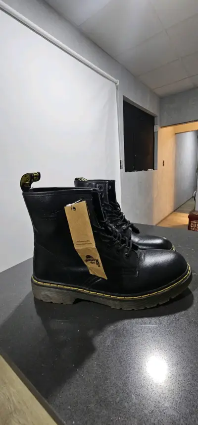 Botas negras Dr Martens - miniatura 1