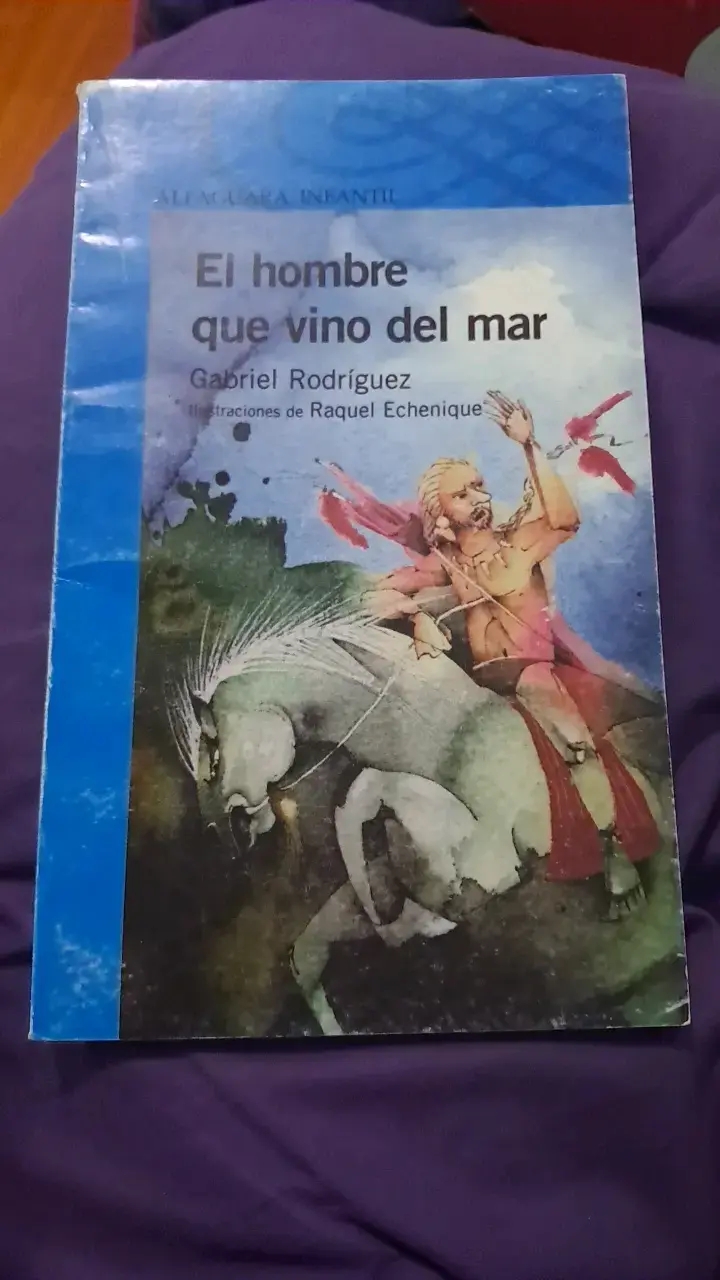Libro 'El hombre que vino del mar' Gabriel Rodríguez - 1