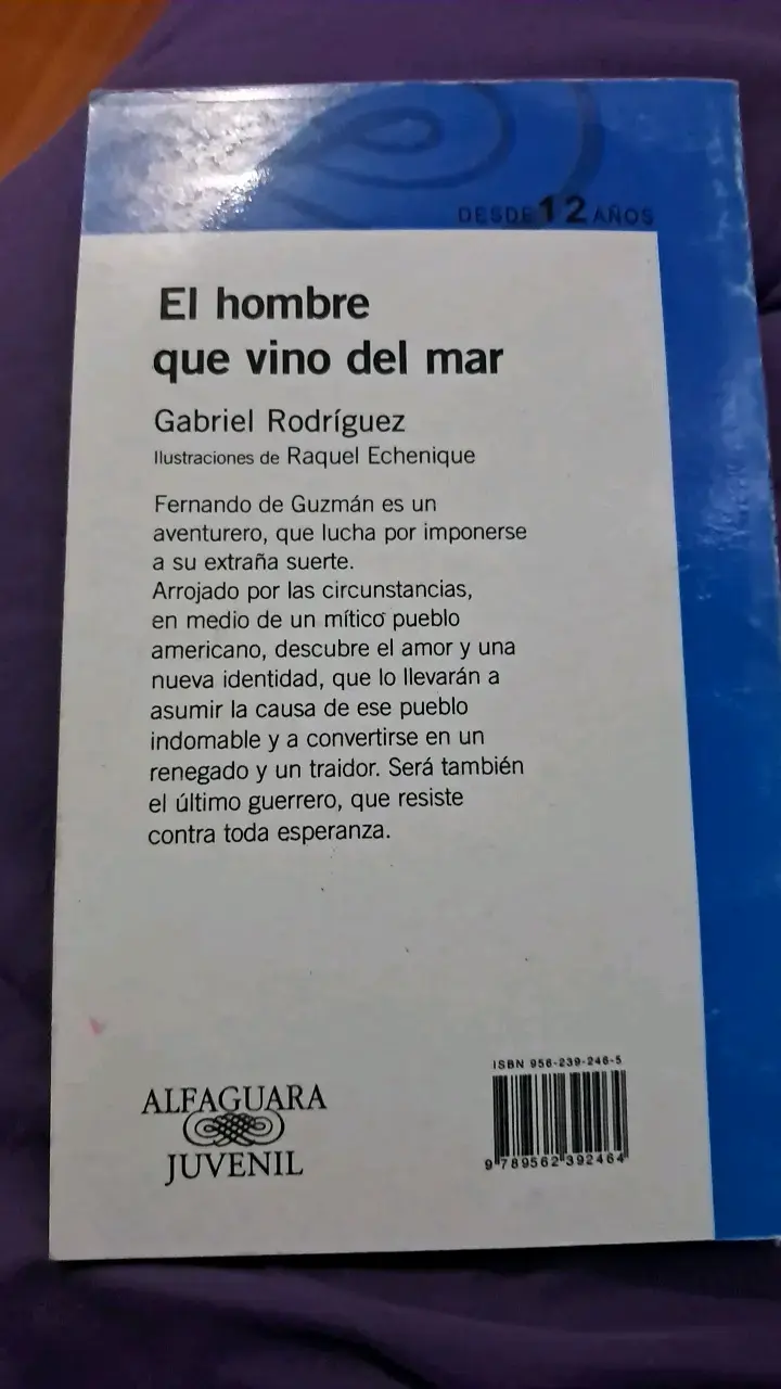 Libro 'El hombre que vino del mar' Gabriel Rodríguez - 2