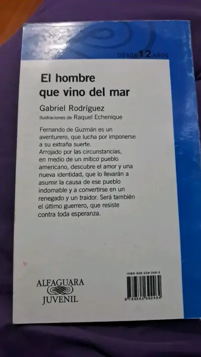 Libro 'El hombre que vino del mar' Gabriel Rodríguez - miniatura 2