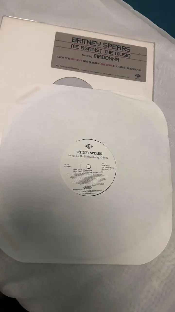 Vinilo Britney Spears Me Against the Music - 3