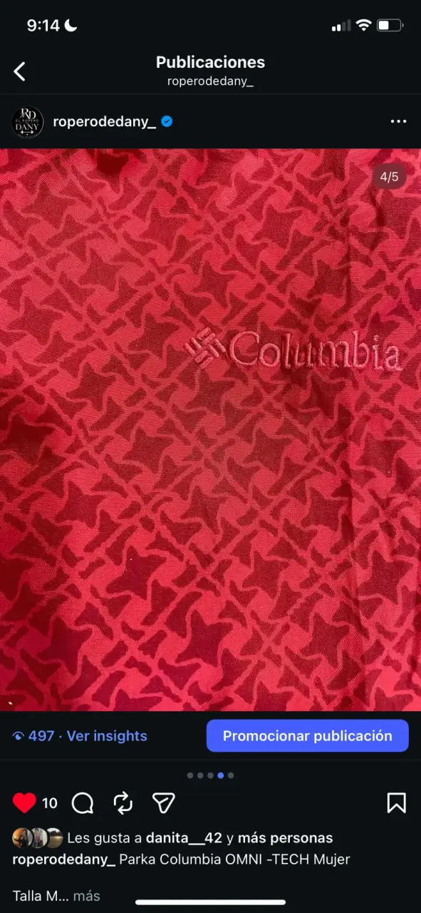 Parka Columbia Omni-Tech roja mujer - 4