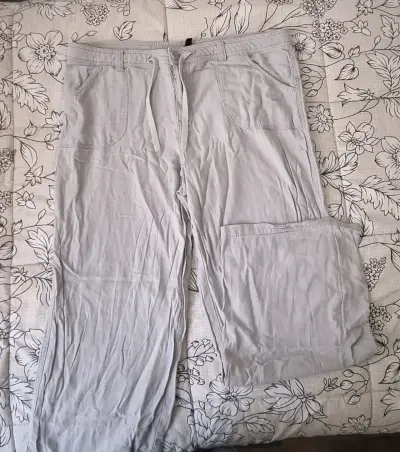 Pantalones grises con bolsillos H&M - miniatura 1