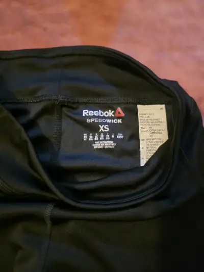 Pantalón deportivo Reebok Speedwick XS negro - miniatura 1