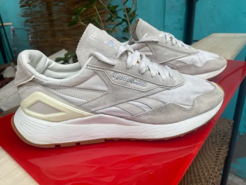Zapatillas Reebok Classic blancas hombre. - 6