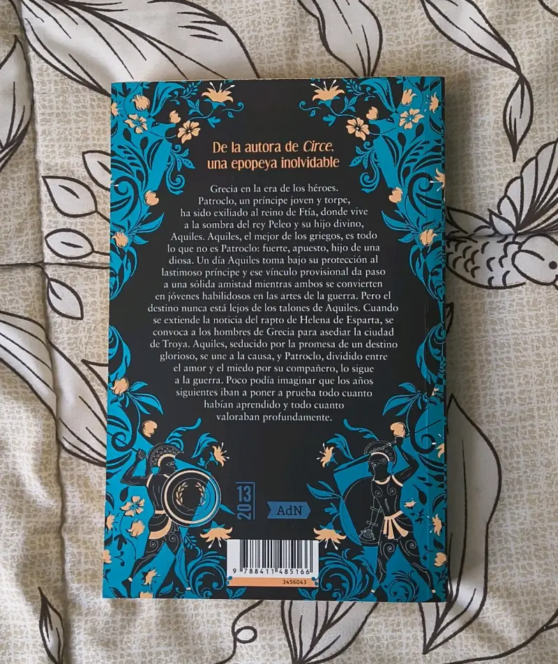 Libro 'La Canción de Aquiles' de Madeline Miller - 2