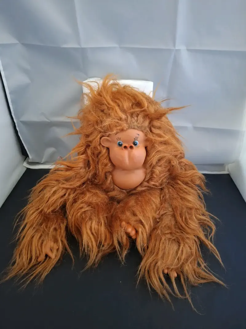 Muñeco peludo de gorila vintage - 1