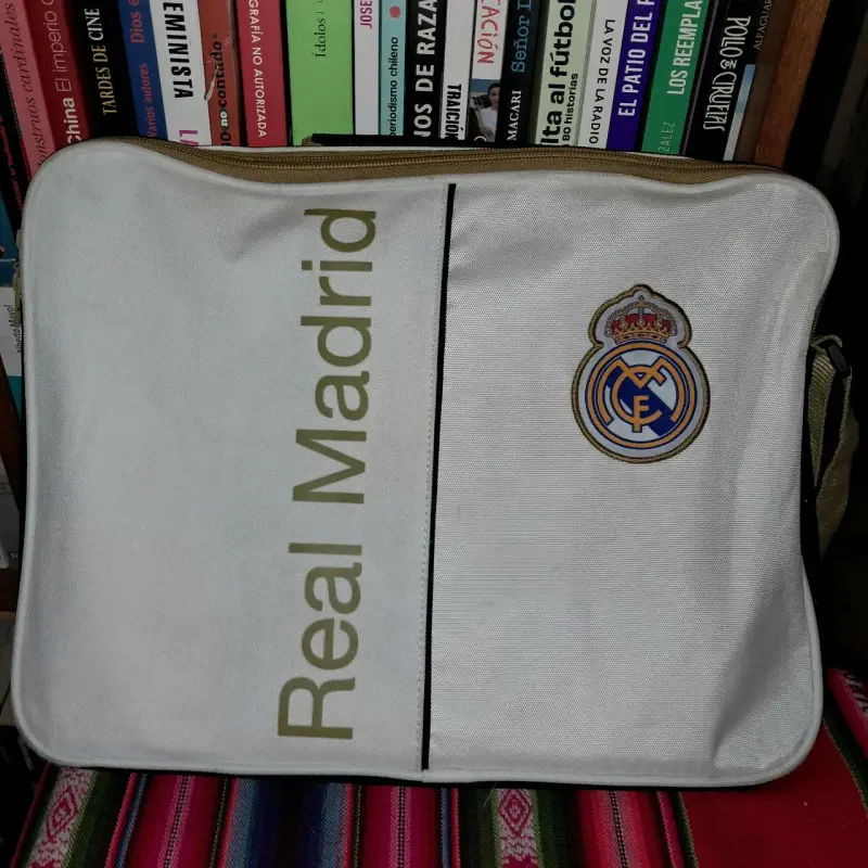 Bolso bandolera Real Madrid blanco - 4