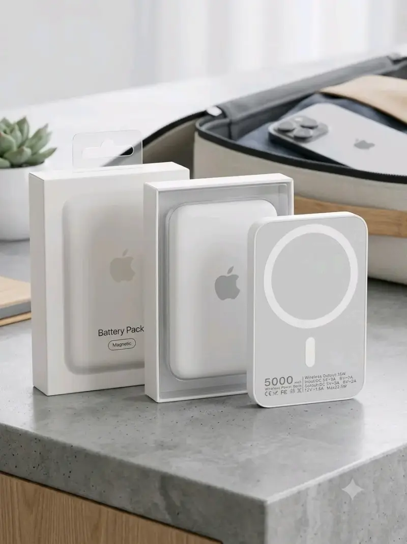 Batería portátil inalámbrica 5000mAh - 4