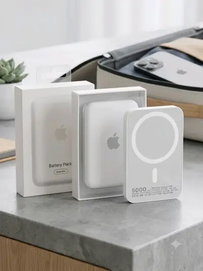 Batería portátil inalámbrica 5000mAh - miniatura 4