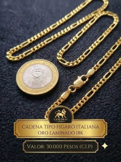 Cadenas de oro laminado de 14k y 18k - miniatura 2
