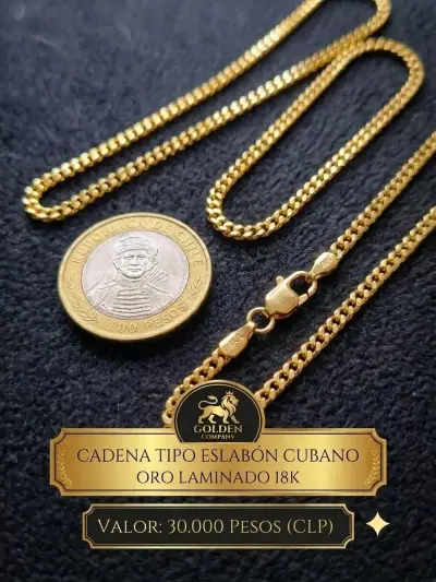Cadenas de oro laminado de 14k y 18k - miniatura 3