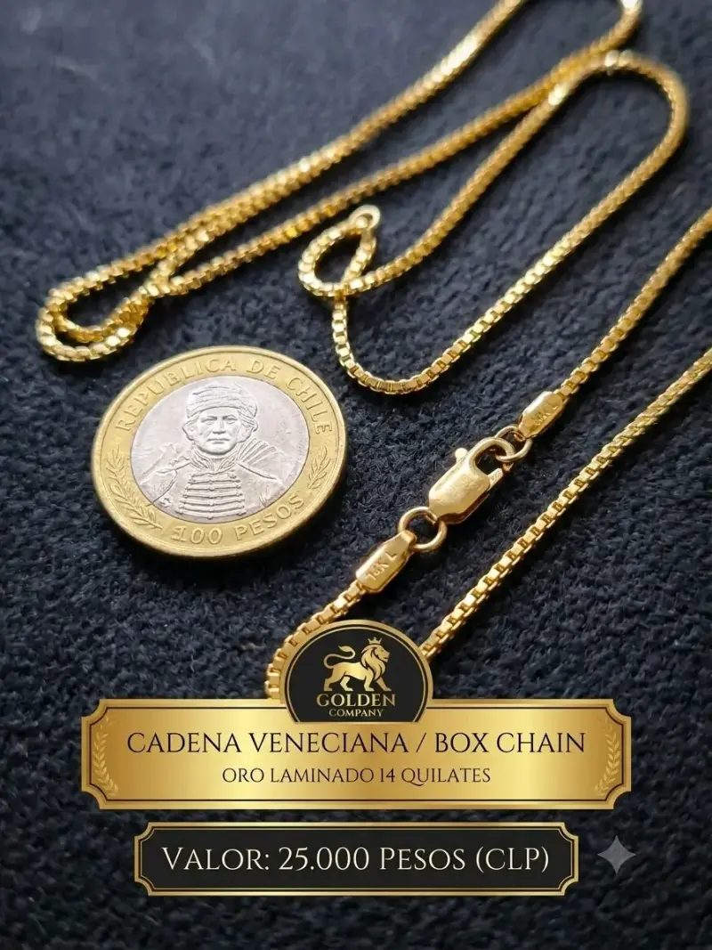 Cadenas de oro laminado de 14k y 18k - 4