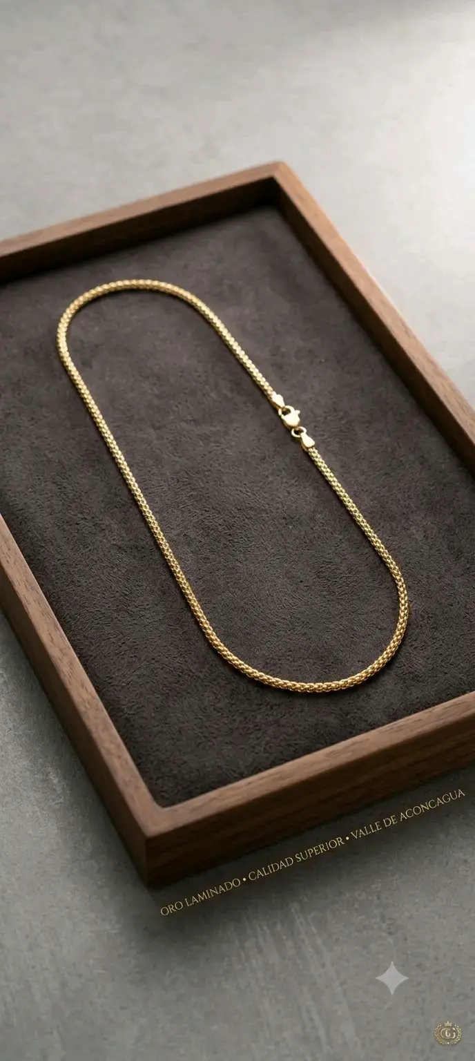 Cadenas de oro laminado de 14k y 18k - 5
