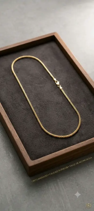 Cadenas de oro laminado de 14k y 18k - miniatura 5