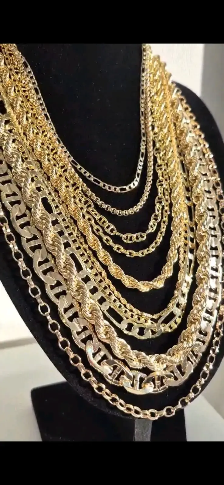 Cadenas de oro laminado de 14k y 18k - 6