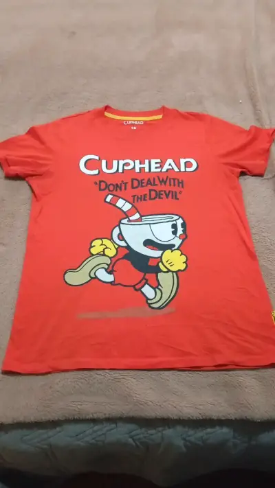 Pack Poleras Cuphead Talla 16 - miniatura 1